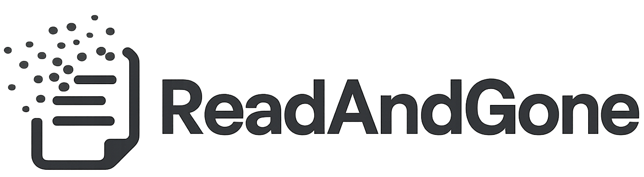 ReadAndGone logo