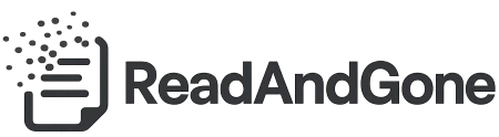 ReadAndGone logo